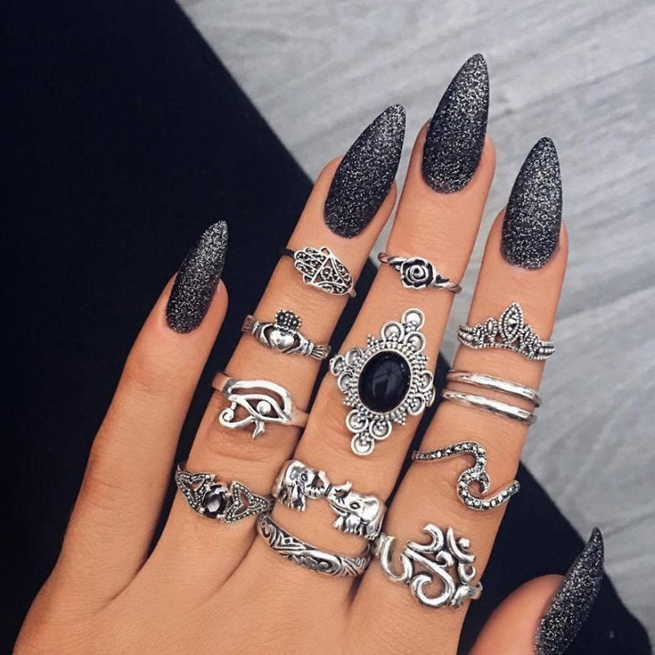 Exclusive Set of 8 to 12 Unique Rings