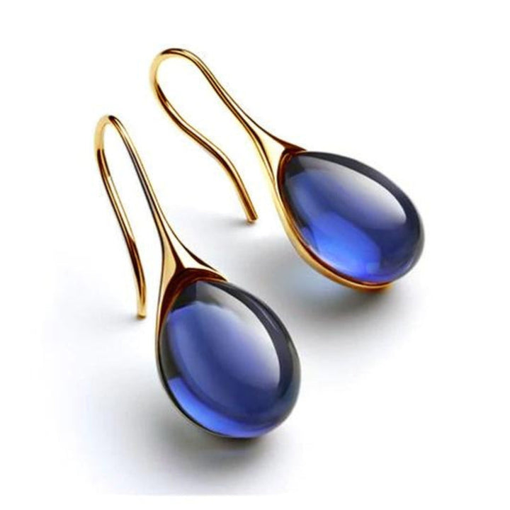 Exclusive Gold and Silver Crystal Earrings