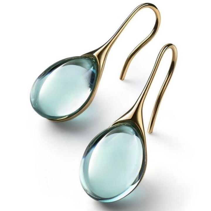 Exclusive Gold and Silver Crystal Earrings