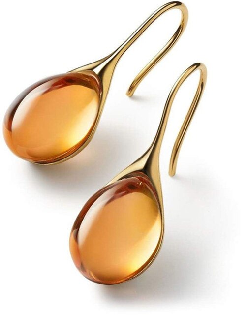 Exclusive Gold and Silver Crystal Earrings