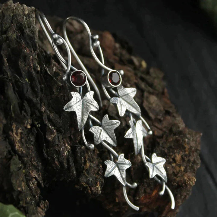 Vintage Elf Leaf Earrings