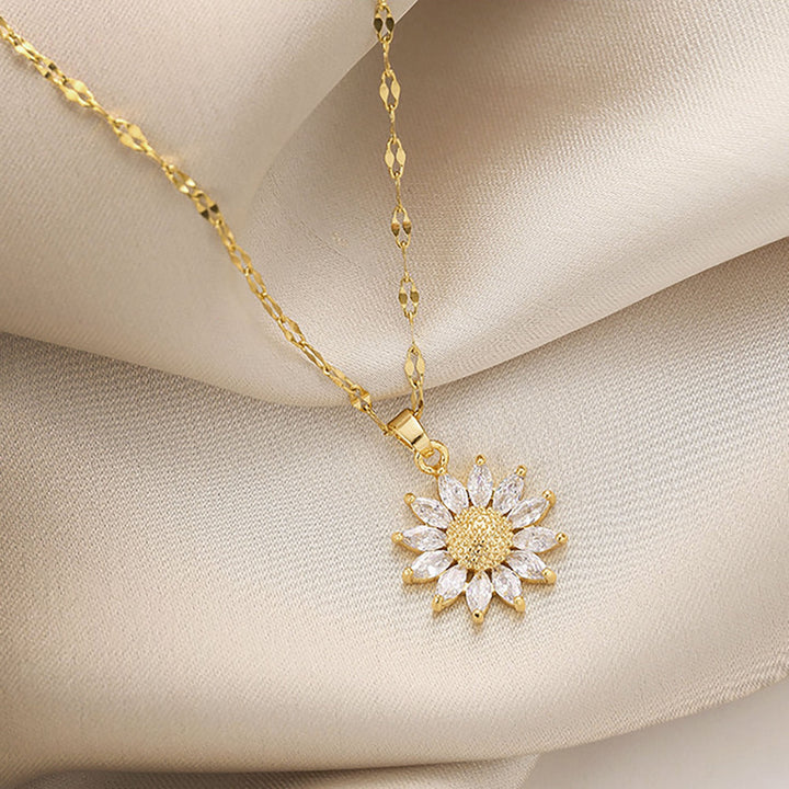 Sunflower Necklace