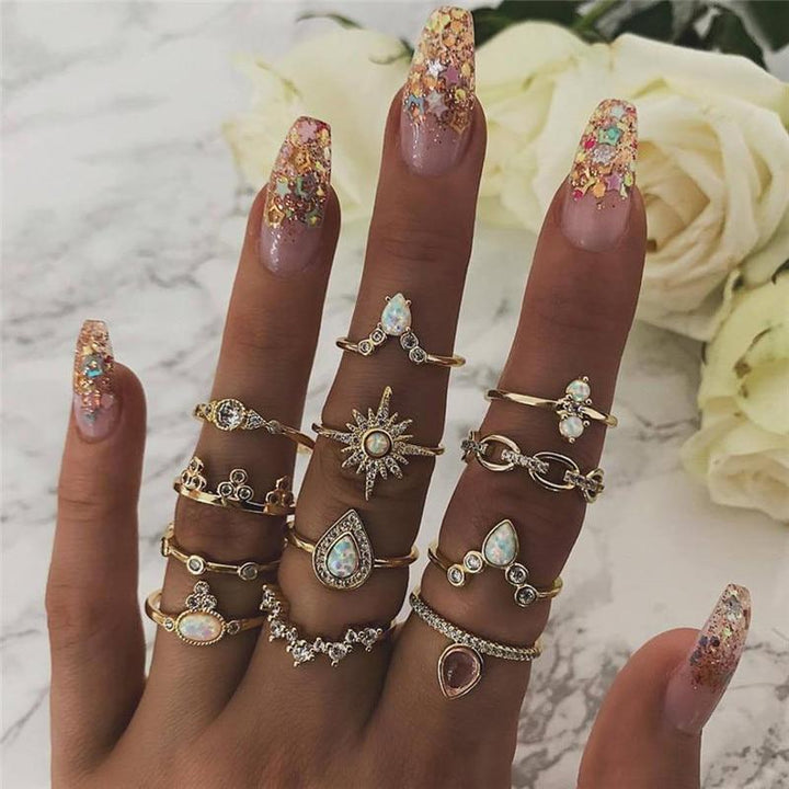 Exclusive Set of 8 to 12 Unique Rings