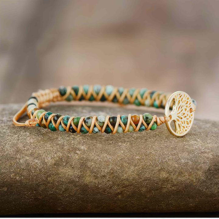 Tree of Life Jasper Bracelet