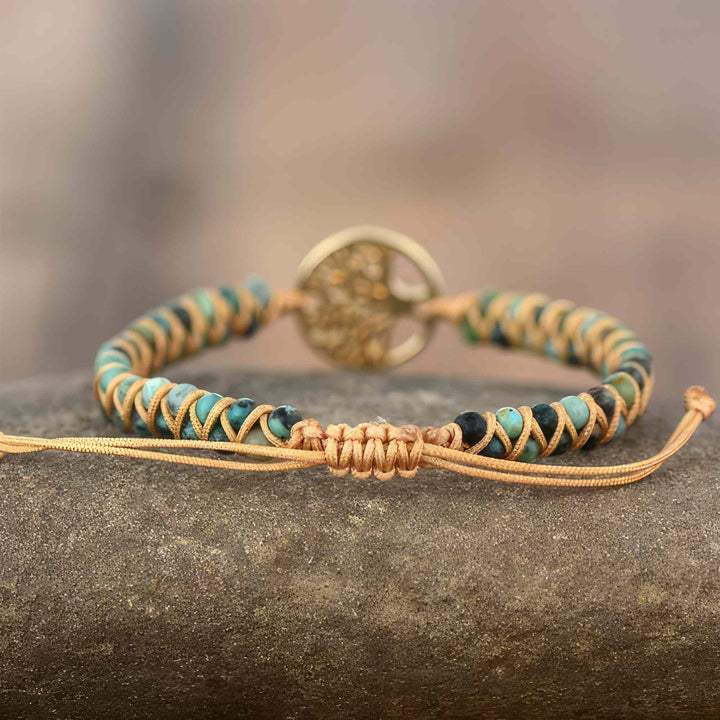 Tree of Life Jasper Bracelet